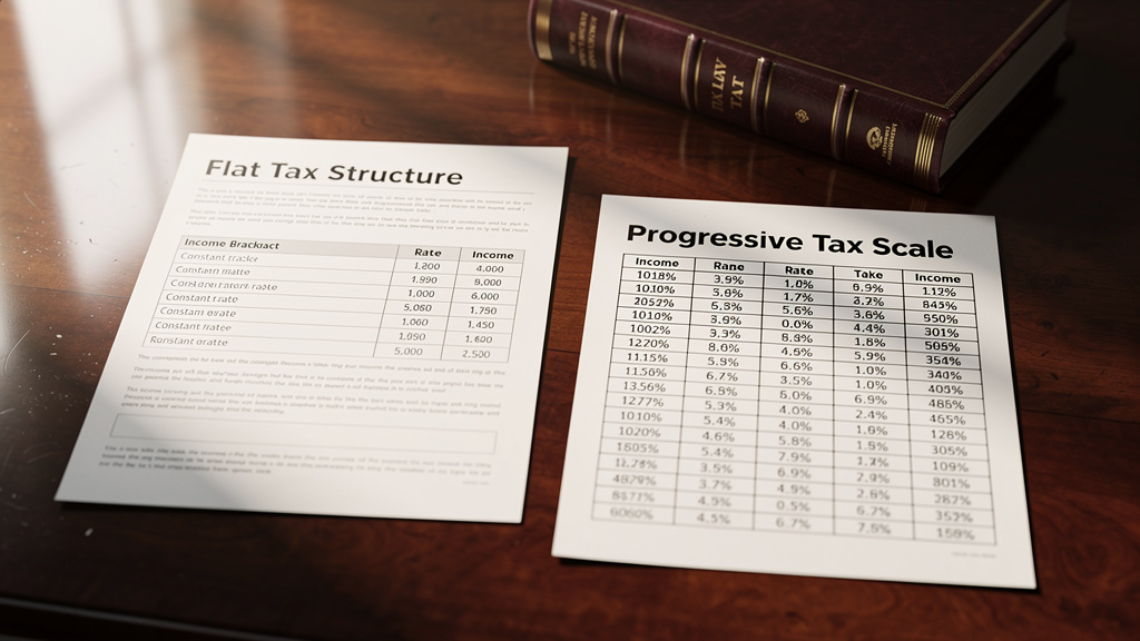Comparatif des régimes fiscaux : la flat taxe versus l'imposition progressive